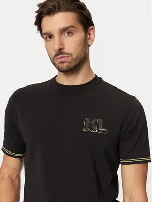 T-shirt męski młodzieżowy Karl Lagerfeld ze sklepu: MODIVO w kategorii: T-shirty męskie - zdjęcie WP-EBWP-BKLVO-LN0_0000304612589