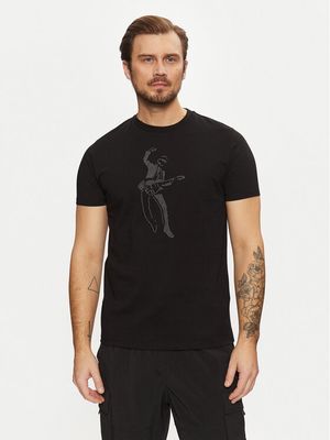 T-shirt męski na wiosnę Karl Lagerfeld ze sklepu: MODIVO w kategorii: T-shirty męskie - zdjęcie WP-EBWP-BKLVO-LN0_0000304613159