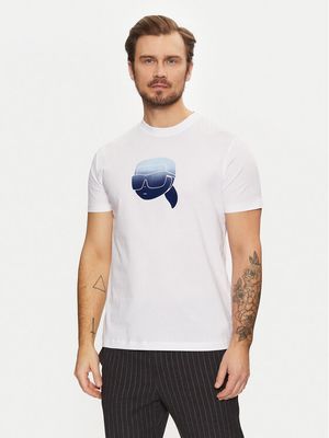 T-shirt męski Karl Lagerfeld ze sklepu: MODIVO w kategorii: T-shirty męskie - zdjęcie WP-EBWP-BKLVO-LN0_0000304613272