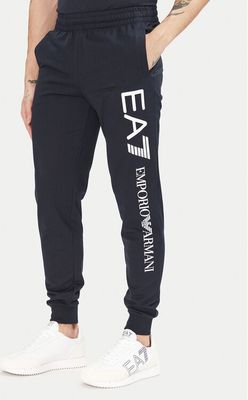 Spodnie męskie sportowe jesienne EA7 Emporio Armani ze sklepu: MODIVO w kategorii: Spodnie męskie - zdjęcie WP-EBWP-BKLVO-LN0_0000304614453