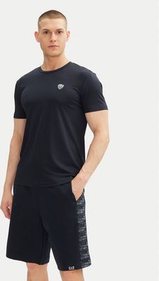 EA7 Emporio Armani - T-shirt męski casual ze sklepu: MODIVO w kategorii: T-shirty męskie - zdjęcie WP-EBWP-BKLVO-LN0_0000304616990