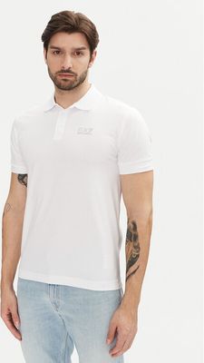 T-shirt męski na wiosnę casualowy EA7 Emporio Armani ze sklepu: MODIVO w kategorii: T-shirty męskie - zdjęcie WP-EBWP-BKLVO-LN0_0000304620027