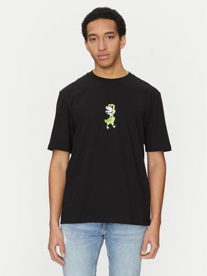HUGO - T-shirt męski na wiosnę młodzieżowy ze sklepu: MODIVO w kategorii: T-shirty męskie - zdjęcie WP-EBWP-BKLVO-LN0_0000304623684