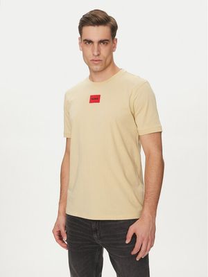 T-shirt męski casual HUGO ze sklepu: MODIVO w kategorii: T-shirty męskie - zdjęcie WP-EBWP-BKLVO-LN0_0000304628191