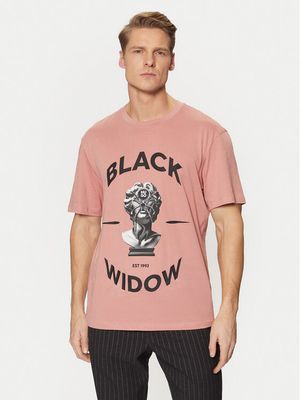 T-shirt męski w stylu młodzieżowym HUGO ze sklepu: MODIVO w kategorii: T-shirty męskie - zdjęcie WP-EBWP-BKLVO-LN0_0000304634611