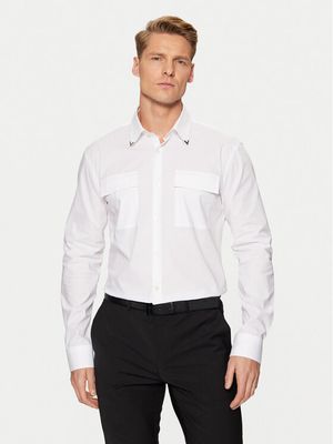 Koszula męska elegancka HUGO ze sklepu: MODIVO w kategorii: Koszule męskie - zdjęcie WP-EBWP-BKLVO-LN0_0000304635007