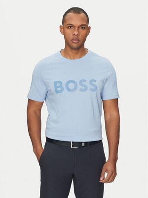T-shirt męski na wiosnę BOSS ze sklepu: MODIVO w kategorii: T-shirty męskie - zdjęcie WP-EBWP-BKLVO-LN0_0000304636431
