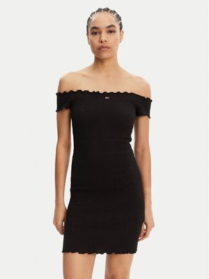 Sukienka elegancka Tommy Jeans ze sklepu: MODIVO w kategorii: Sukienki - zdjęcie WP-EBWP-BKLVO-LN0_0000304640131
