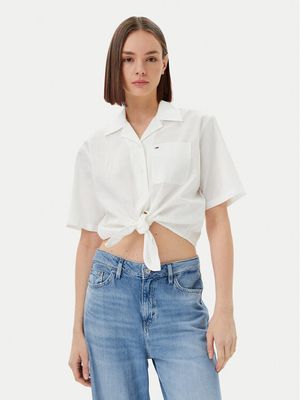 Koszula damska Tommy Jeans ze sklepu: MODIVO w kategorii: Koszule damskie - zdjęcie WP-EBWP-BKLVO-LN0_0000304640360