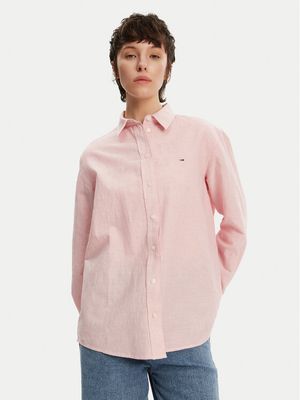 Koszula damska wiosenna Tommy Jeans ze sklepu: MODIVO w kategorii: Koszule damskie - zdjęcie WP-EBWP-BKLVO-LN0_0000304640414
