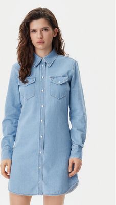 Sukienka Tommy Jeans ze sklepu: MODIVO w kategorii: Sukienki - zdjęcie WP-EBWP-BKLVO-LN0_0000304641459