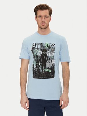 Blend - T-shirt męski w stylu młodzieżowym ze sklepu: MODIVO w kategorii: T-shirty męskie - zdjęcie WP-EBWP-BKLVO-LN0_0000304641817