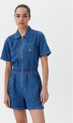 Kombinezon damski młodzieżowy na lato Tommy Jeans ze sklepu: MODIVO w kategorii: Kombinezony damskie - zdjęcie WP-EBWP-BKLVO-LN0_0000304641923