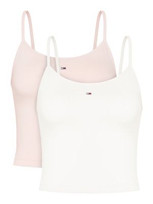 Tommy Jeans - Bluzka damska na lato casual ze sklepu: MODIVO w kategorii: Bluzki damskie