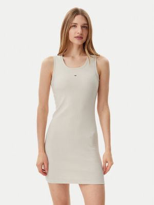 Sukienka dopasowana Tommy Jeans ze sklepu: MODIVO w kategorii: Sukienki - zdjęcie WP-EBWP-BKLVO-LN0_0000304642135