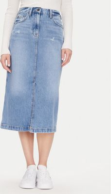 Tommy Jeans - Spódnica ze sklepu: MODIVO w kategorii: Spódnice - zdjęcie WP-EBWP-BKLVO-LN0_0000304642524