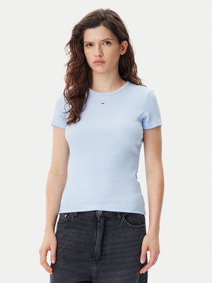 Bluzka damska casual Tommy Jeans ze sklepu: MODIVO w kategorii: Bluzki damskie - zdjęcie WP-EBWP-BKLVO-LN0_0000304642678