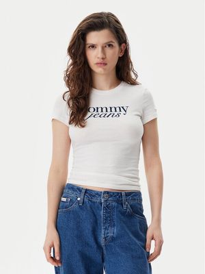 Bluzka damska na wiosnę Tommy Jeans ze sklepu: MODIVO w kategorii: Bluzki damskie - zdjęcie WP-EBWP-BKLVO-LN0_0000304642777