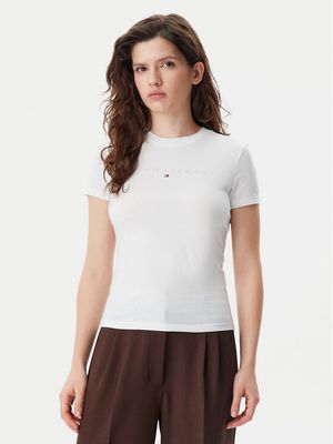 Tommy Jeans - Bluzka damska ze sklepu: MODIVO w kategorii: Bluzki damskie - zdjęcie WP-EBWP-BKLVO-LN0_0000304642814