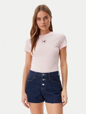 Bluzka damska casual Tommy Jeans ze sklepu: MODIVO w kategorii: Bluzki damskie - zdjęcie WP-EBWP-BKLVO-LN0_0000304642876