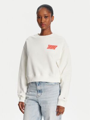 Bluza damska młodzieżowa Tommy Jeans ze sklepu: MODIVO w kategorii: Bluzy damskie - zdjęcie WP-EBWP-BKLVO-LN0_0000304643026