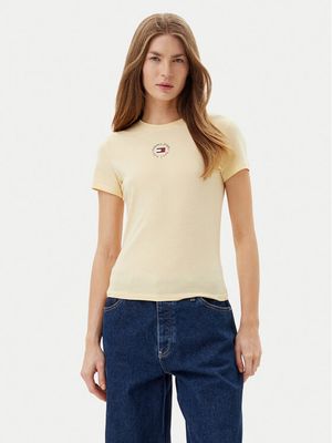 Bluzka damska na wiosnę Tommy Jeans ze sklepu: MODIVO w kategorii: Bluzki damskie - zdjęcie WP-EBWP-BKLVO-LN0_0000304643231