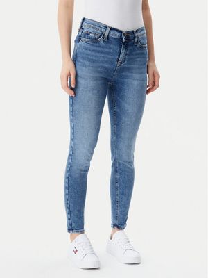 Tommy Jeans - Jeansy damskie w miejskim stylu ze sklepu: MODIVO w kategorii: Jeansy damskie - zdjęcie WP-EBWP-BKLVO-LN0_0000304643316