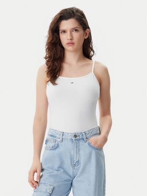 Bluzka damska na lato Tommy Jeans ze sklepu: MODIVO w kategorii: Bluzki damskie - zdjęcie WP-EBWP-BKLVO-LN0_0000304643361