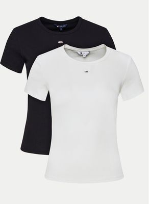 Bluzka damska casual Tommy Jeans ze sklepu: MODIVO w kategorii: Bluzki damskie - zdjęcie WP-EBWP-BKLVO-LN0_0000304643446
