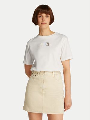 Bluzka damska młodzieżowa na wiosnę Tommy Jeans ze sklepu: MODIVO w kategorii: Bluzki damskie - zdjęcie WP-EBWP-BKLVO-LN0_0000304644757