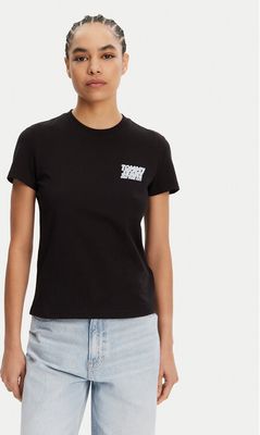 Bluzka damska casual Tommy Jeans ze sklepu: MODIVO w kategorii: Bluzki damskie - zdjęcie WP-EBWP-BKLVO-LN0_0000304644764