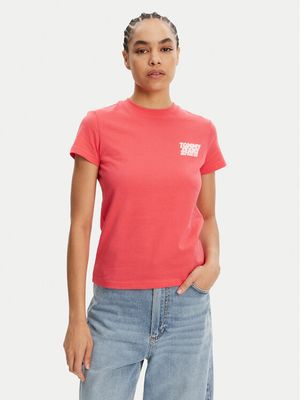 Bluzka damska na wiosnę Tommy Jeans ze sklepu: MODIVO w kategorii: Bluzki damskie - zdjęcie WP-EBWP-BKLVO-LN0_0000304644771
