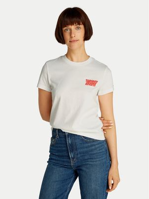 Bluzka damska młodzieżowa Tommy Jeans ze sklepu: MODIVO w kategorii: Bluzki damskie - zdjęcie WP-EBWP-BKLVO-LN0_0000304644788