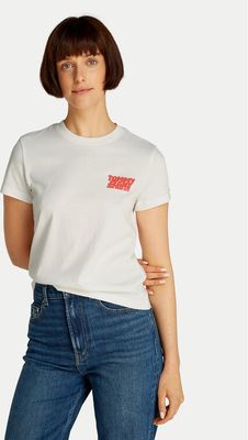 Bluzka damska casual Tommy Jeans ze sklepu: MODIVO w kategorii: Bluzki damskie - zdjęcie WP-EBWP-BKLVO-LN0_0000304644788
