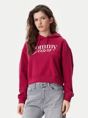 Tommy Jeans - Bluza damska w stylu młodzieżowym ze sklepu: MODIVO w kategorii: Bluzy damskie - zdjęcie WP-EBWP-BKLVO-LN0_0000304646744