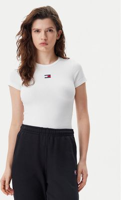 Bluzka damska w stylu młodzieżowym Tommy Jeans ze sklepu: MODIVO w kategorii: Bluzki damskie - zdjęcie WP-EBWP-BKLVO-LN0_0000304646805