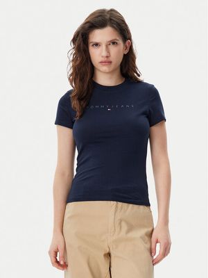 Bluzka damska na wiosnę Tommy Jeans ze sklepu: MODIVO w kategorii: Bluzki damskie - zdjęcie WP-EBWP-BKLVO-LN0_0000304646874