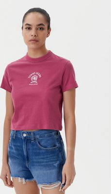 Bluzka damska w stylu młodzieżowym Tommy Jeans ze sklepu: MODIVO w kategorii: Bluzki damskie - zdjęcie WP-EBWP-BKLVO-LN0_0000304646911
