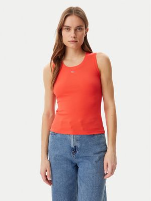 Bluzka damska casualowa Tommy Jeans ze sklepu: MODIVO w kategorii: Bluzki damskie - zdjęcie WP-EBWP-BKLVO-LN0_0000304646997