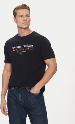 T-shirt męski na wiosnę Tommy Hilfiger ze sklepu: MODIVO w kategorii: T-shirty męskie - zdjęcie WP-EBWP-BKLVO-LN0_0000304649868
