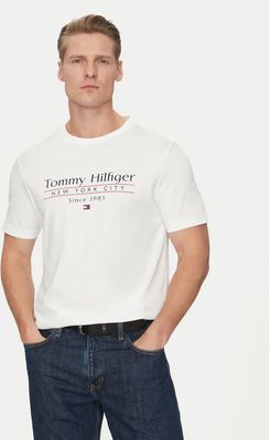 T-shirt męski na wiosnę Tommy Hilfiger ze sklepu: MODIVO w kategorii: T-shirty męskie - zdjęcie WP-EBWP-BKLVO-LN0_0000304649875