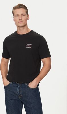 T-shirt męski casual Tommy Hilfiger ze sklepu: MODIVO w kategorii: T-shirty męskie - zdjęcie WP-EBWP-BKLVO-LN0_0000304649882