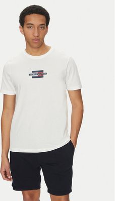 T-shirt męski w stylu młodzieżowym Tommy Hilfiger ze sklepu: MODIVO w kategorii: T-shirty męskie - zdjęcie WP-EBWP-BKLVO-LN0_0000304649967