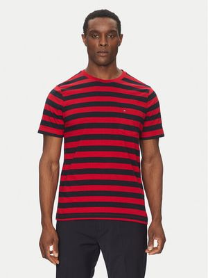 T-shirt męski na wiosnę Tommy Hilfiger ze sklepu: MODIVO w kategorii: T-shirty męskie - zdjęcie WP-EBWP-BKLVO-LN0_0000304650604
