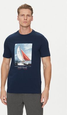 T-shirt męski Tommy Hilfiger ze sklepu: MODIVO w kategorii: T-shirty męskie - zdjęcie WP-EBWP-BKLVO-LN0_0000304653476