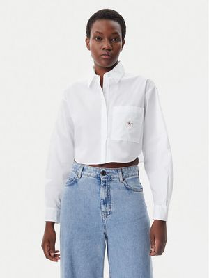Calvin Klein Jeans - Koszula damska na wiosnę ze sklepu: MODIVO w kategorii: Koszule damskie - zdjęcie WP-EBWP-BKLVO-LN0_0000304654886