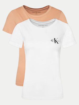 Calvin Klein Jeans - Bluzka damska ze sklepu: MODIVO w kategorii: Bluzki damskie - zdjęcie WP-EBWP-BKLVO-LN0_0000304655098