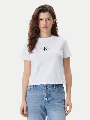 Bluzka damska młodzieżowa Calvin Klein Jeans ze sklepu: MODIVO w kategorii: Bluzki damskie - zdjęcie WP-EBWP-BKLVO-LN0_0000304655128
