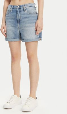 Szorty Calvin Klein Jeans ze sklepu: MODIVO w kategorii: Szorty - zdjęcie WP-EBWP-BKLVO-LN0_0000304655555