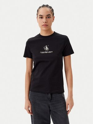 Bluzka damska Calvin Klein Jeans ze sklepu: MODIVO w kategorii: Bluzki damskie - zdjęcie WP-EBWP-BKLVO-LN0_0000304655616